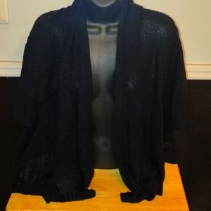Exhilaration sweater size XL, Black, Half sleeve comes to elbow
